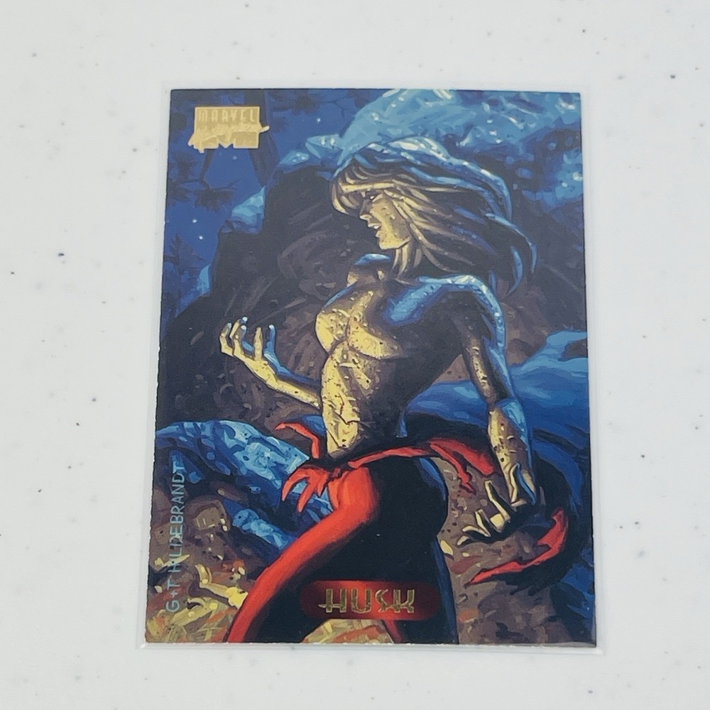 Husk 1994 Marvel Masterpieces 94 Fleer Trading Card 53 Hildebrandt
